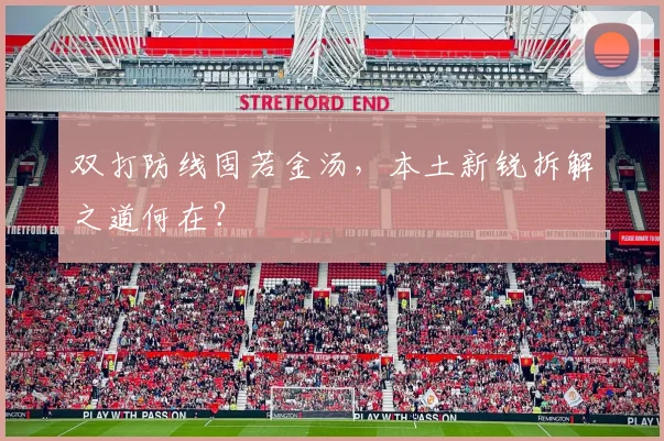 双打防线固若金汤，本土新锐拆解之道何在？